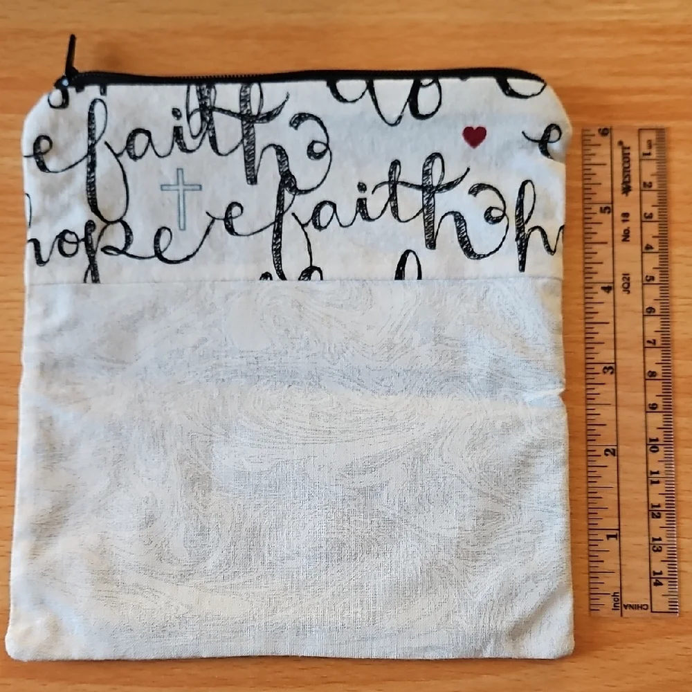 Inspirational Faith and Hope Pouch